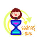 Funny Girl Name's Jannie（個別スタンプ：14）