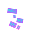 simple the english（個別スタンプ：3）