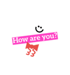 simple the english（個別スタンプ：8）
