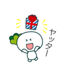 株ちゃんのクリスマススタンプ（個別スタンプ：8）