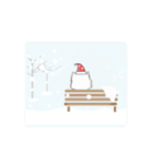 Tuna and Pamuek in winter（個別スタンプ：12）