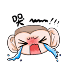 Monkey is so funny！！！_4_Merry Christmas！（個別スタンプ：17）