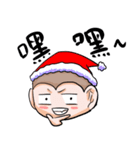 Monkey is so funny！！！_4_Merry Christmas！（個別スタンプ：25）