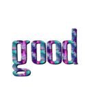 text gxy English（個別スタンプ：3）