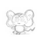 monkey5（個別スタンプ：5）