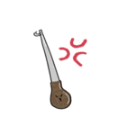 冬のゆるかわ楽器たち（個別スタンプ：24）