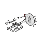冬のゆるかわ楽器たち（個別スタンプ：25）
