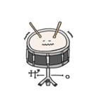 冬のゆるかわ楽器たち（個別スタンプ：27）