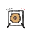 冬のゆるかわ楽器たち（個別スタンプ：38）