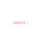 Red Text（個別スタンプ：2）