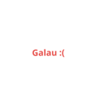 Red Text（個別スタンプ：4）
