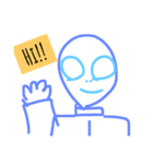 Earthlings say something.（個別スタンプ：8）