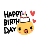ゆるひよこ1（個別スタンプ：36）