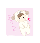 アニマル着ぐるみーズ（個別スタンプ：3）