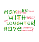 make a wish christmas ＆ newyear（個別スタンプ：12）