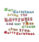 make a wish christmas ＆ newyear（個別スタンプ：13）