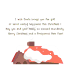 make a wish christmas ＆ newyear（個別スタンプ：15）