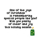 make a wish christmas ＆ newyear（個別スタンプ：25）