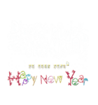 make a wish christmas ＆ newyear（個別スタンプ：28）