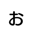 単純な文字1（個別スタンプ：5）