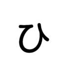 単純な文字1（個別スタンプ：27）