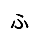 単純な文字1（個別スタンプ：28）