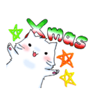 猫短-ねこたん- ～クリスマス限定Ver.～（個別スタンプ：2）