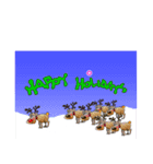 Merry Christmas and Seasons Greetings（個別スタンプ：10）