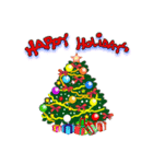 Merry Christmas and Seasons Greetings（個別スタンプ：25）