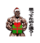 筋肉マッチョマッスル・クリスマス爆弾 4（個別スタンプ：31）