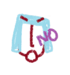 expressionlessly expressive（個別スタンプ：5）