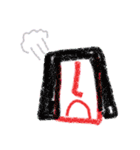 expressionlessly expressive（個別スタンプ：7）