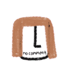expressionlessly expressive（個別スタンプ：10）