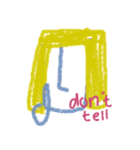 expressionlessly expressive（個別スタンプ：11）