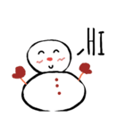 All about snowman（個別スタンプ：4）