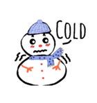 All about snowman（個別スタンプ：6）