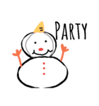All about snowman（個別スタンプ：8）