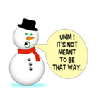 Love me, Snowman（個別スタンプ：5）