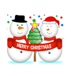 Love me, Snowman（個別スタンプ：20）