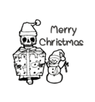 Mr. Skull chef kheemao on christmas（個別スタンプ：3）