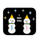 MISS YOU IN THIS CHRISTMAS :)（個別スタンプ：5）