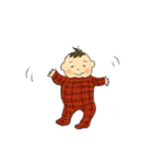 so cute もちもち赤ちゃん（個別スタンプ：1）