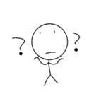 Suitable stick man.（個別スタンプ：39）