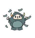 Monster Mung bean sand milk（個別スタンプ：2）