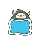 Monster Mung bean sand milk（個別スタンプ：3）
