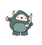 Monster Mung bean sand milk（個別スタンプ：5）