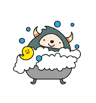 Monster Mung bean sand milk（個別スタンプ：9）