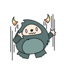 Monster Mung bean sand milk（個別スタンプ：10）
