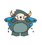 Monster Mung bean sand milk（個別スタンプ：11）
