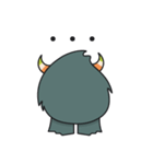 Monster Mung bean sand milk（個別スタンプ：13）